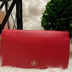 Chanel Interlocking CC logo Wallet